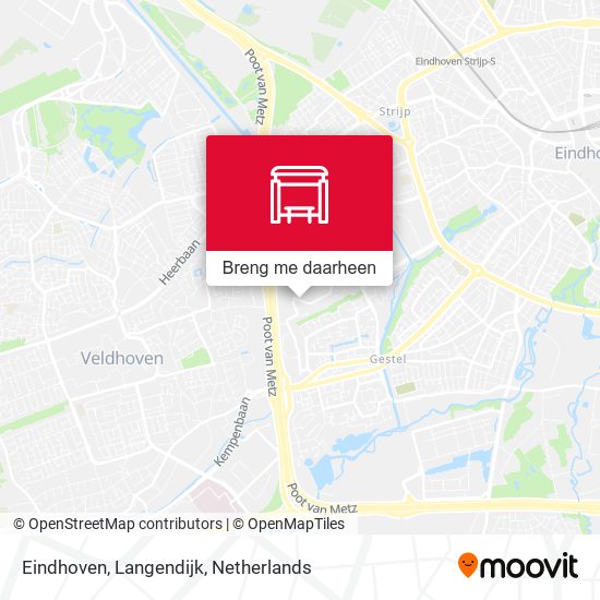 Eindhoven, Langendijk kaart