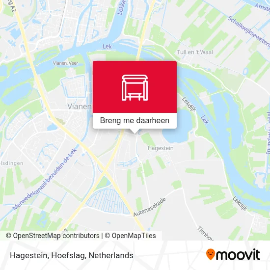 Hagestein, Hoefslag kaart