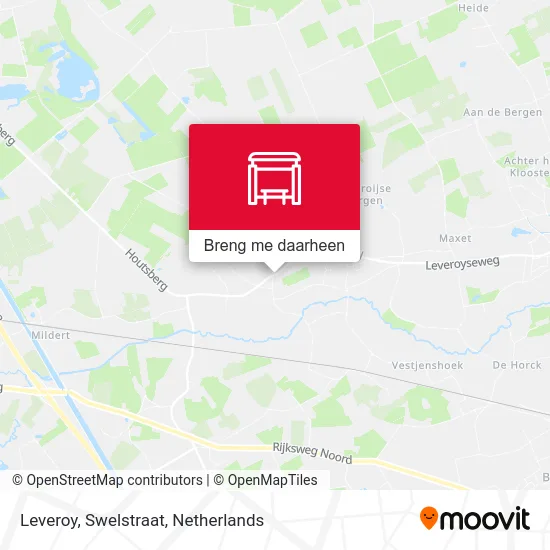 Leveroy, Swelstraat kaart