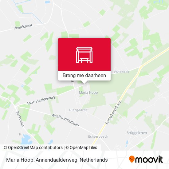 Maria Hoop, Annendaalderweg kaart