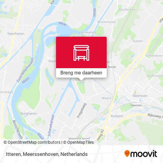 Itteren, Meerssenhoven kaart