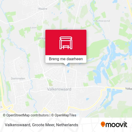 Valkenswaard, Groote Meer kaart