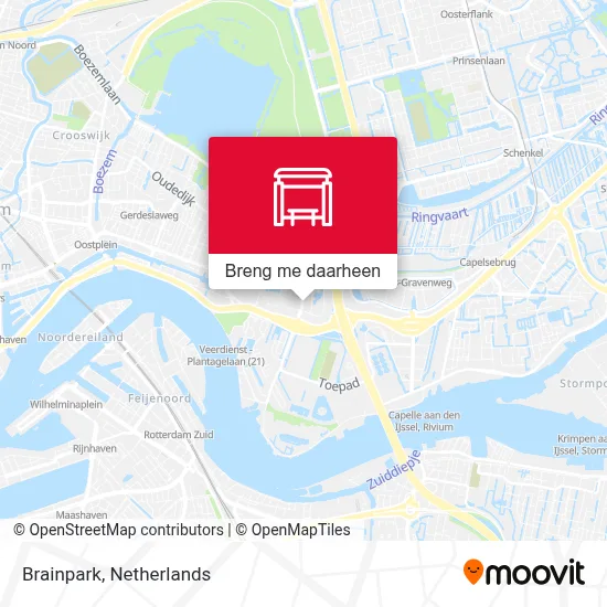 Brainpark kaart