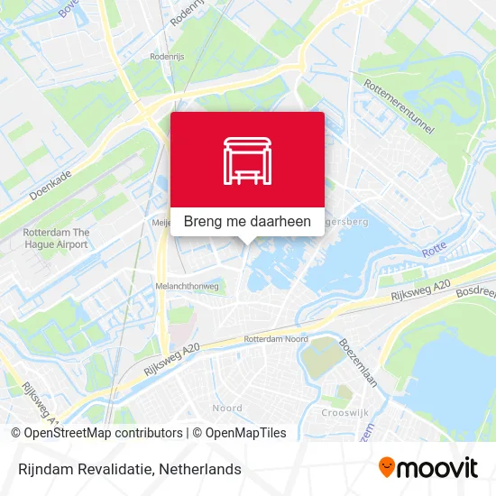 Rijndam Revalidatie kaart