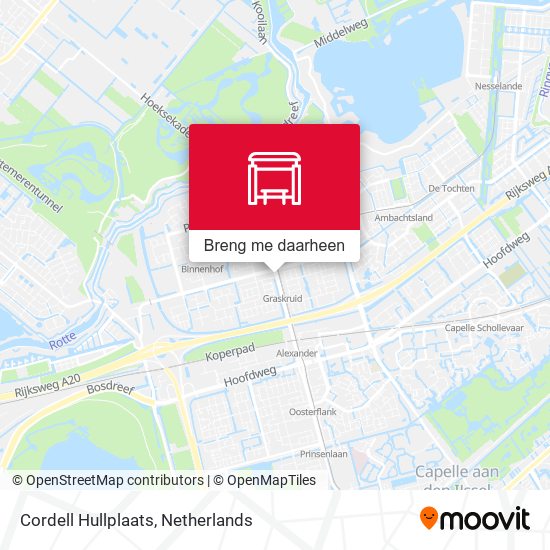 Cordell Hullplaats kaart