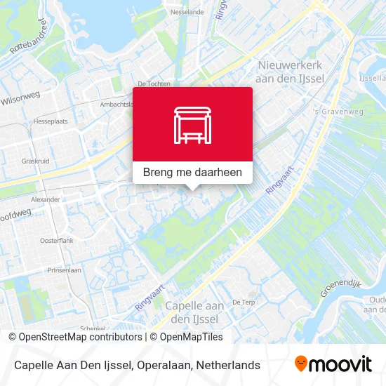 Capelle Aan Den Ijssel, Operalaan kaart