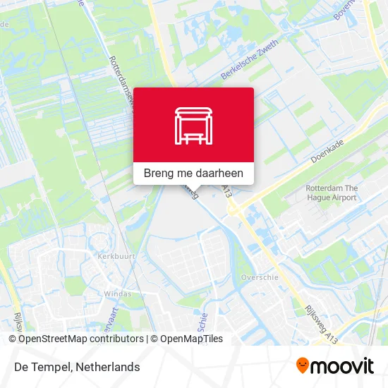 De Tempel kaart
