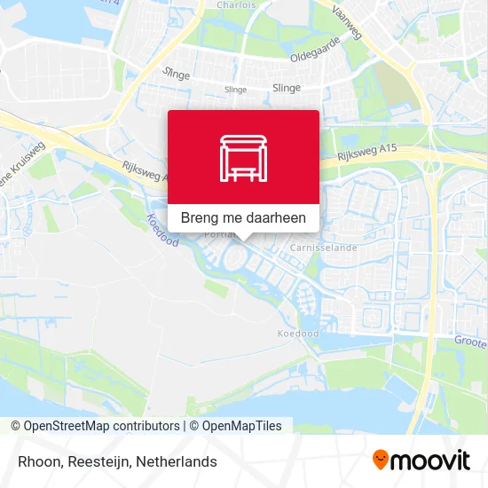 Rhoon, Reesteijn kaart
