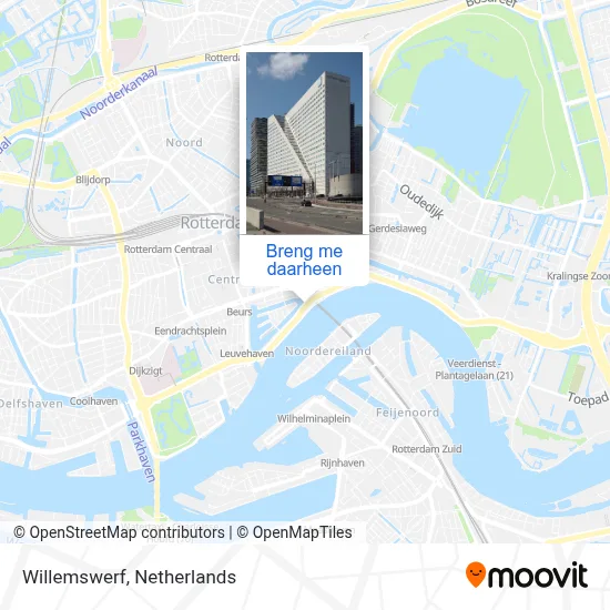 Willemswerf kaart