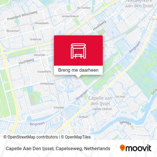 Capelle Aan Den Ijssel, Capelseweg kaart