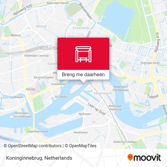 Koninginnebrug kaart