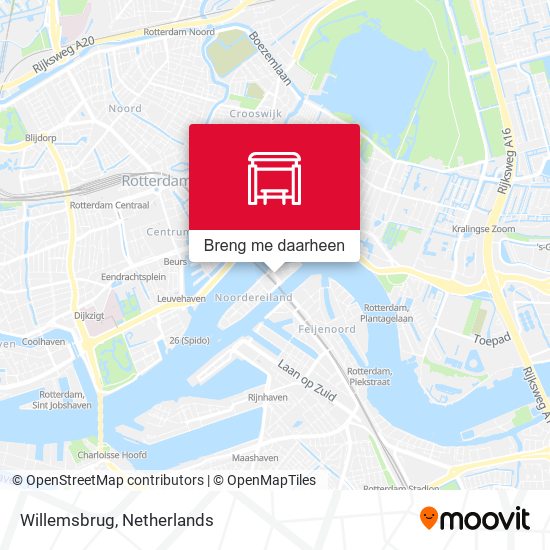 Willemsbrug kaart