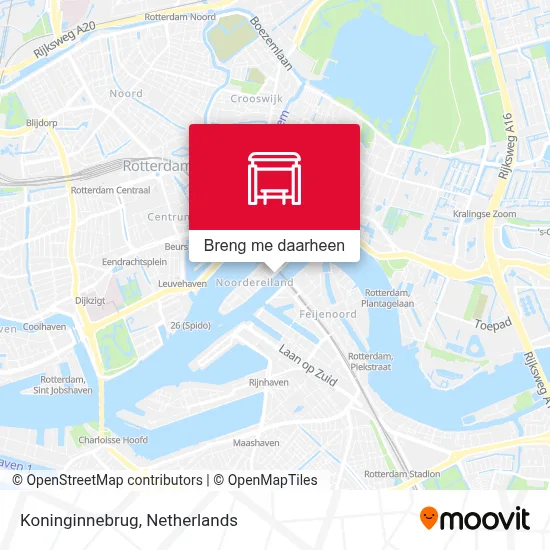 Koninginnebrug kaart