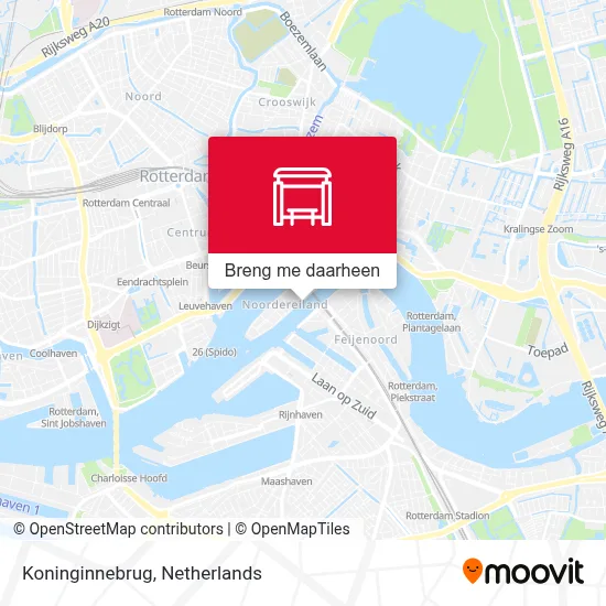 Koninginnebrug kaart