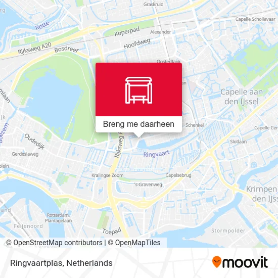 Ringvaartplas kaart