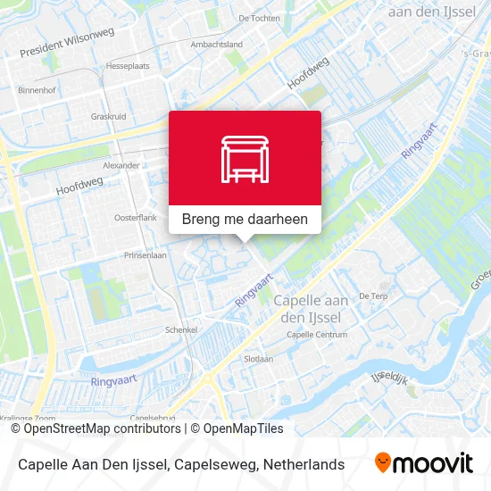 Capelle Aan Den Ijssel, Capelseweg kaart