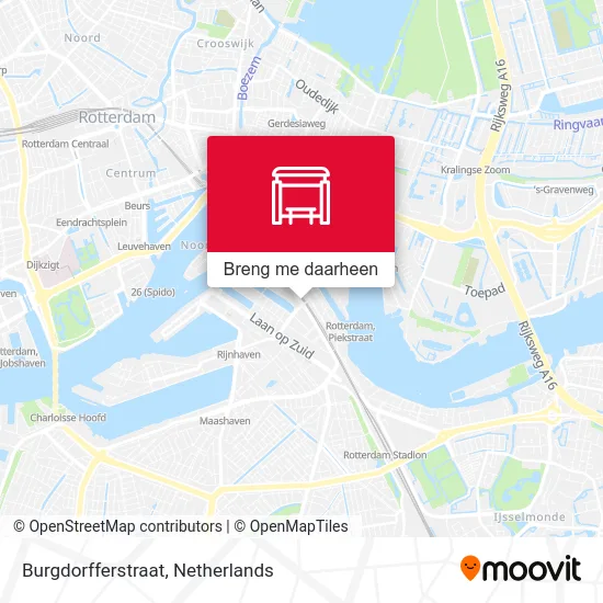 Burgdorfferstraat kaart