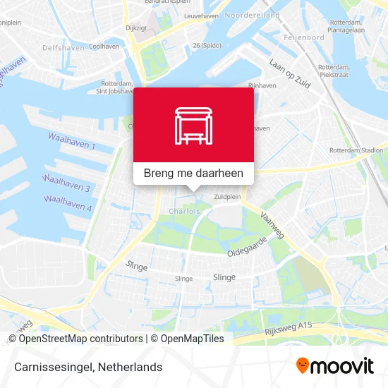 Carnissesingel kaart