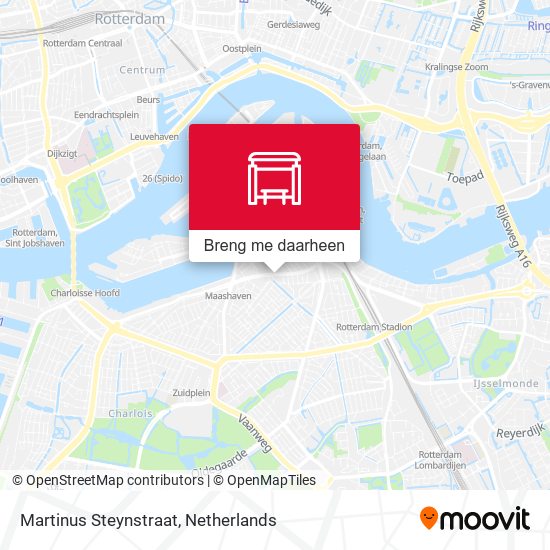 Martinus Steynstraat kaart