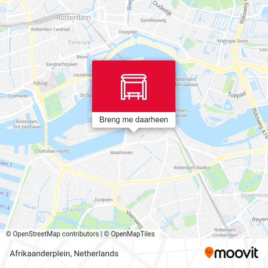 Afrikaanderplein kaart