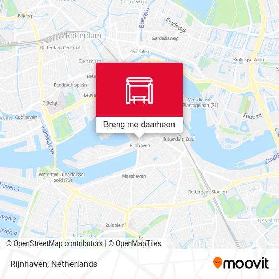 Rijnhaven kaart