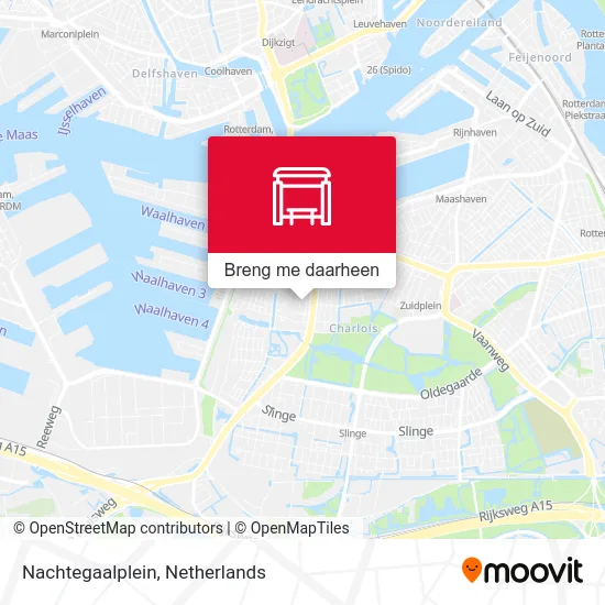 Nachtegaalplein kaart