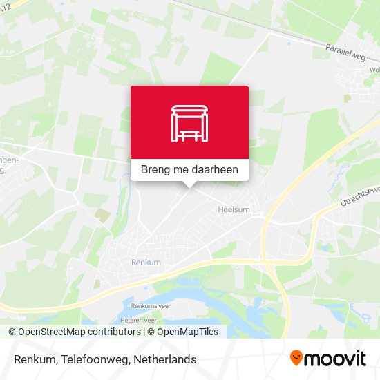 Renkum, Telefoonweg kaart