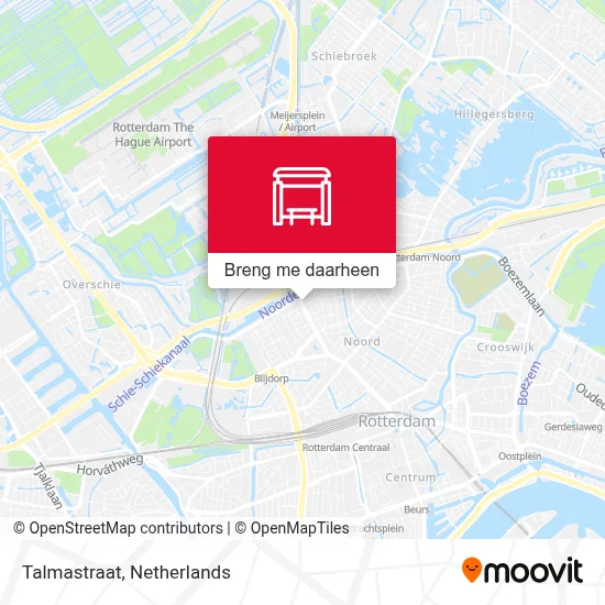 Talmastraat kaart