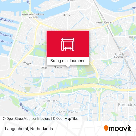 Langenhorst kaart