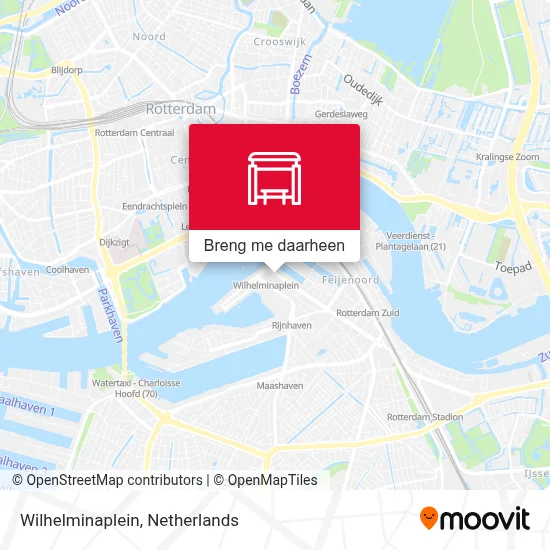 Wilhelminaplein kaart