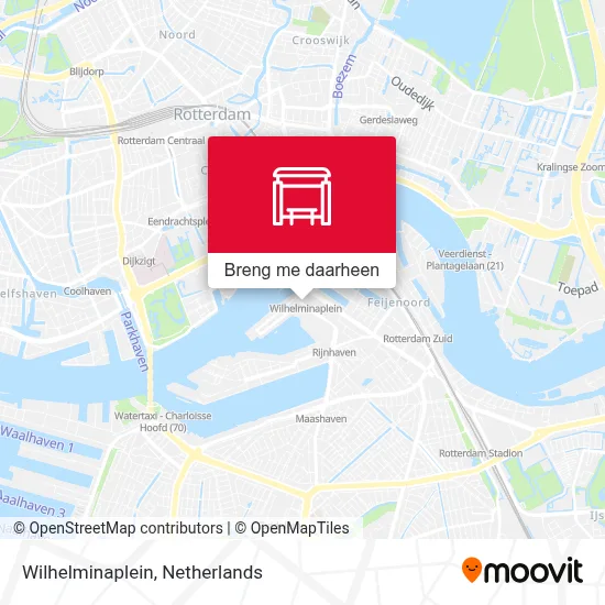 Wilhelminaplein kaart