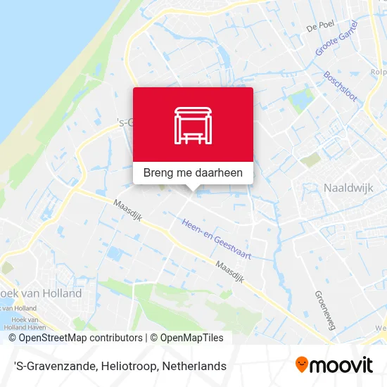 'S-Gravenzande, Heliotroop kaart