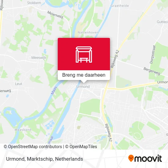 Urmond, Marktschip kaart