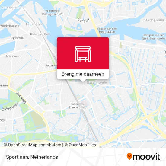 Sportlaan kaart