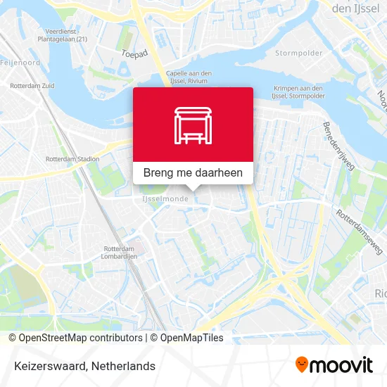 Keizerswaard kaart