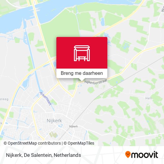 Nijkerk, De Salentein kaart