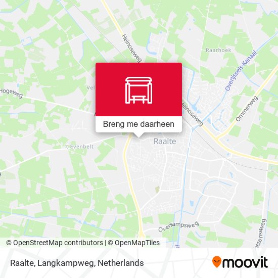 Raalte, Langkampweg kaart