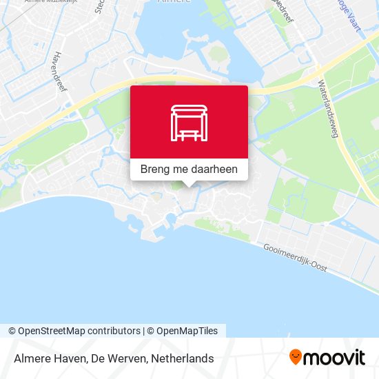 Almere Haven, De Werven kaart