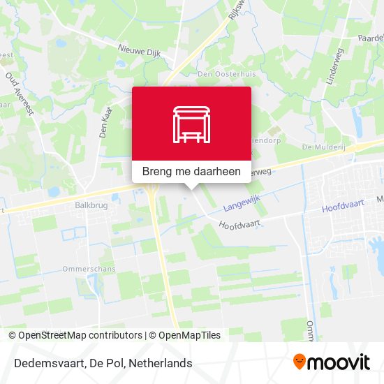 Dedemsvaart, De Pol kaart