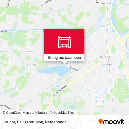 Vught, De Ijzeren Man kaart