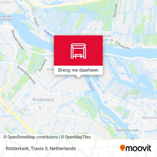 Ridderkerk, Traxis II kaart