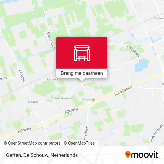 Geffen, De Schouw kaart