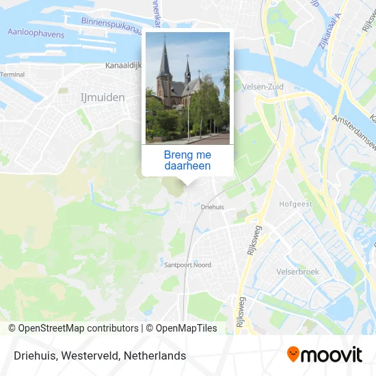 Driehuis, Westerveld kaart