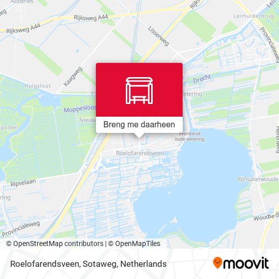 Roelofarendsveen, Sotaweg kaart