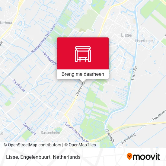 Lisse, Engelenbuurt kaart
