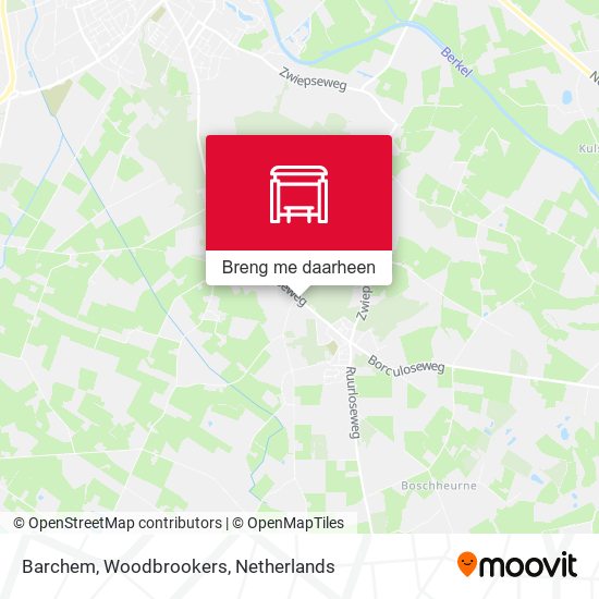 Barchem, Woodbrookers kaart