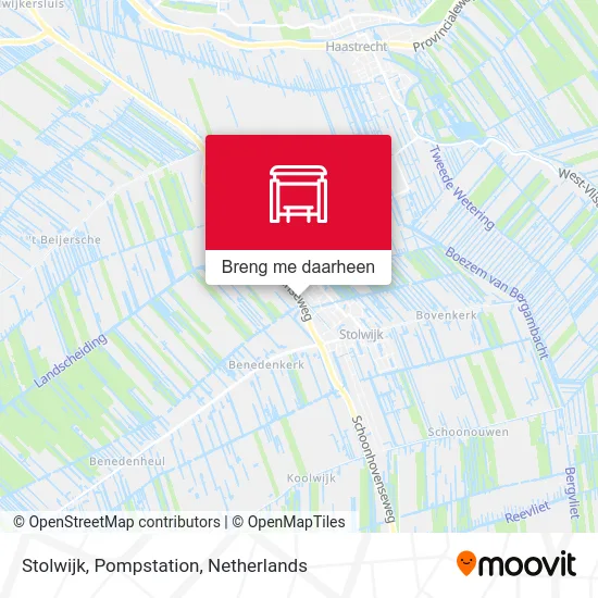 Stolwijk, Pompstation kaart