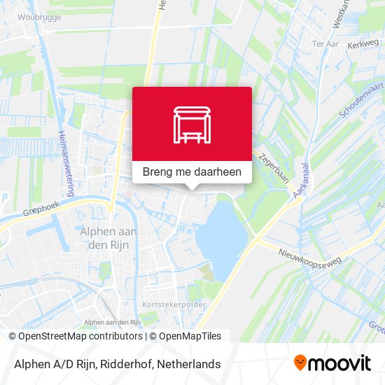 Alphen A/D Rijn, Ridderhof kaart