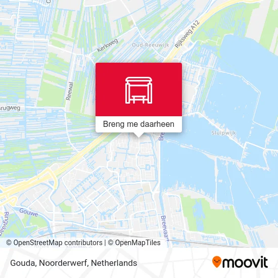 Gouda, Noorderwerf kaart