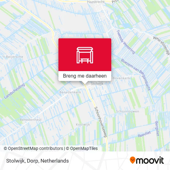 Stolwijk, Dorp kaart